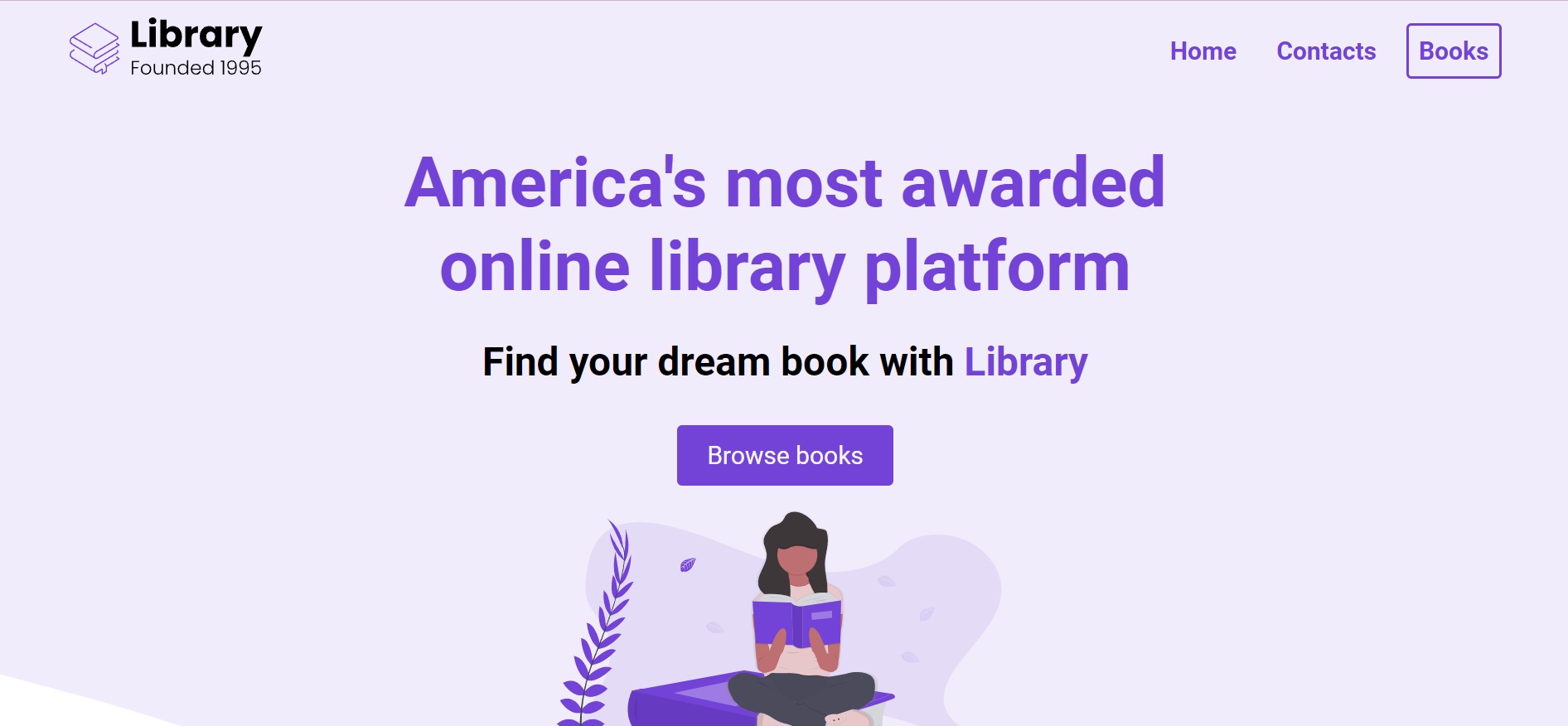 Library E-Commerce Project